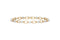 Exquisite Round Diamond Chain Bracelet — 18K Yellow Gold, view 1