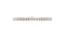 Cut-Corner Square Tennis Bracelet — 18K Rose Gold, view 1