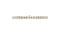 Cut-Corner Square Tennis Bracelet — 18K Yellow Gold, view 1