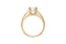 Radiance Classic Gold Solitaire Ring — 18K Yellow Gold, view 1