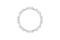 Minimalist Baguette Cut Diamond Ring — 18K White Gold, view 1