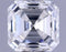0.50ct Asscher Natural Diamond (Colour H, Clarity VS2, GIA Certified)
