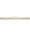 Round Diamond Tennis Bracelet — 18K Yellow Gold, view 1
