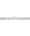 Round Diamond Tennis Bracelet — 18K White Gold, view 1