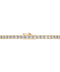 Round Diamond Tennis Bracelet — 18K Yellow Gold, view 1