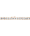 Round Diamond Tennis Bracelet — 18K Rose Gold, view 1