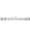 Pear-cut Tennis Bracelet — 18K White Gold, view 1