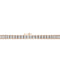 Emerald-cut Tennis Bracelet in Rose Gold, view 1