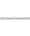 Emerald-cut Tennis Bracelet in White Gold, view 1