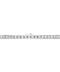 Square-Set Tennis Bracelet — 18K White Gold, view 1