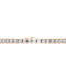 Cut-Corner Square Tennis Bracelet — 18K Rose Gold, view 1