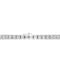 Cut-Corner Square Tennis Bracelet — 18K White Gold, view 1