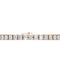 Cut-Corner Square Tennis Bracelet — 18K Rose Gold, view 1