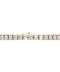 Cut-Corner Square Tennis Bracelet — 18K Yellow Gold, view 1