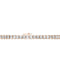 Oval Stone Tennis Bracelet — 18K Rose Gold, view 1