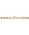 East-West Oval Tennis Bracelet — 18K Yellow Gold, view 1