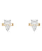 Regal Drop Diamond Earrings — 18K Yellow Gold , view 1