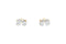 Sparkling Dual Harmony Diamond Earrings — 18K Yellow Gold , view 1