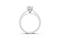 Double Row Delicate Diamond Ring — 18K White Gold, view 1