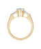 Marquise Cut Diamond Ring — 18K Yellow Gold, view 1