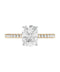Exquisite Cushion Diamond Ring — 18K Yellow Gold, view 3
