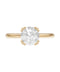 Radiance Classic Gold Solitaire Ring — 18K Yellow Gold, view 3