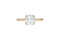 Radiance Classic Gold Solitaire Ring — 18K Yellow Gold, view 3