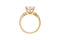 Solara Classic Diamond Ring — 18K Yellow Gold, view 1