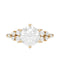 Solara Classic Diamond Ring — 18K Yellow Gold, view 3