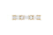 Radiant Sequence Band — 18K Yellow Gold, view 3