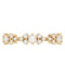Round Diamond Cluster Eternity Band — 18K Yellow Gold, view 3