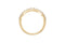Slim Yellow Gold Diamond Band Ring — 18K Yellow Gold, view 1